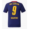 Muški Nogometni Dres RB Leipzig Johan Bakayoko #9 Gostujuci 2025-26 Kratak Rukav Muški Nogometni Dres RB Leipzig Johan Bakayoko #9 Gostujuci 2025-26 Kratak Rukav